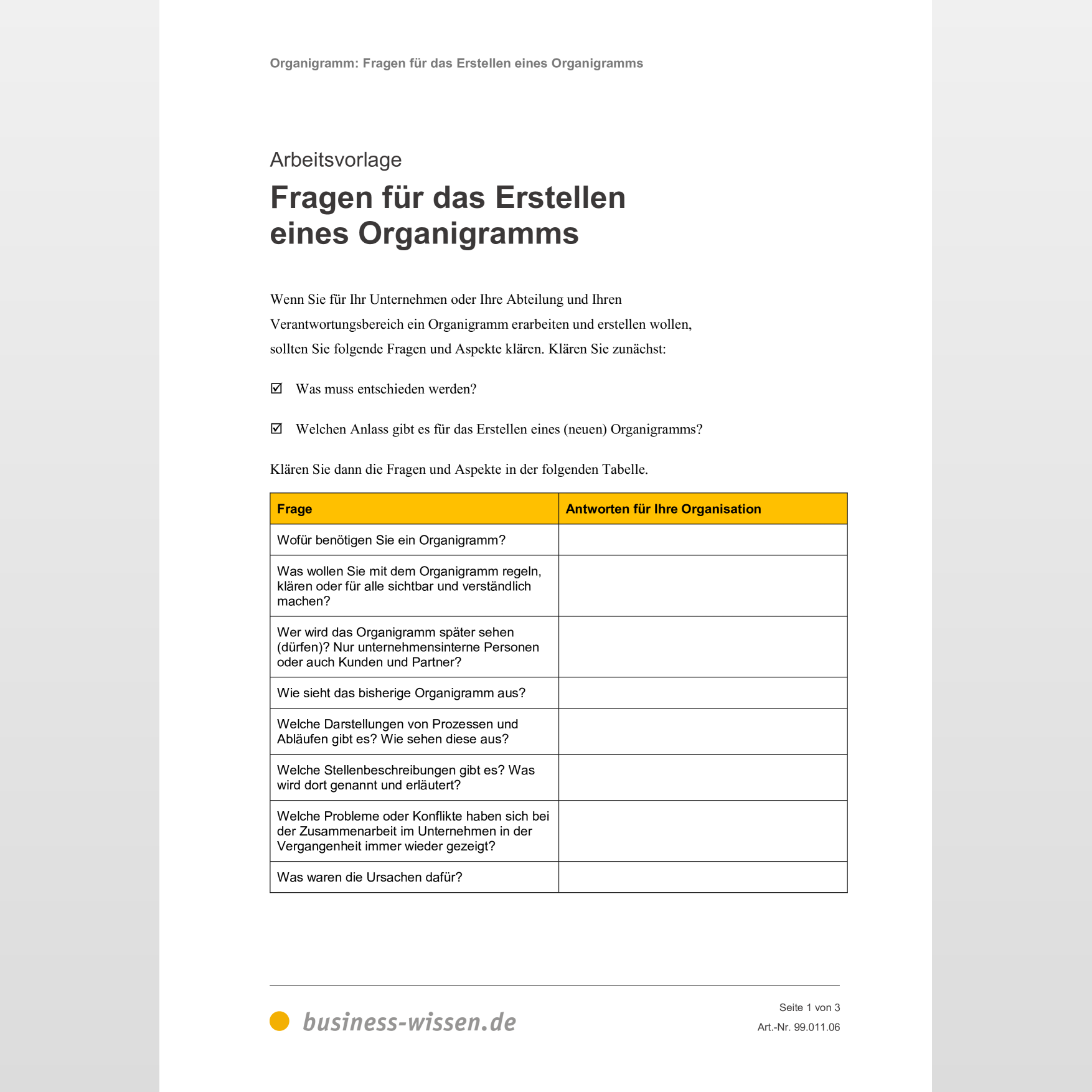 Organigramm Erstellen Anleitung Mit Vorlagen